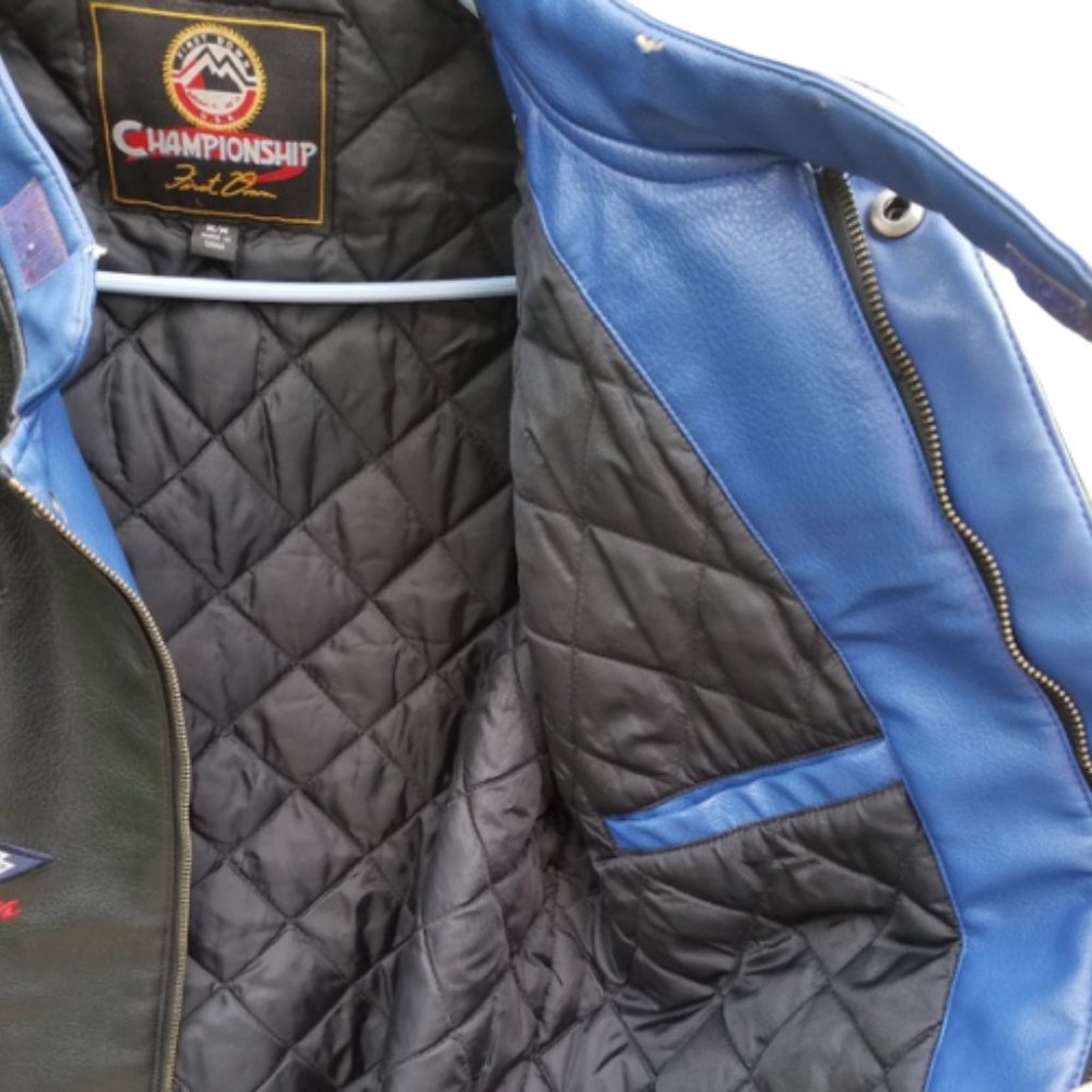 Men's FIRST DOWN Auto Racing Zip-Up Jacket - Picture 8 of 8